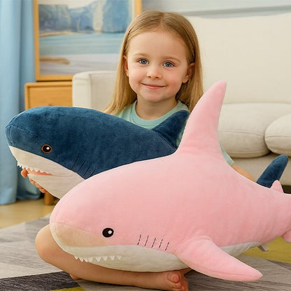 Peluche requin moelleuse adaptée aux enfants