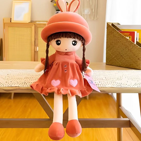 Poupée chiffon en tissu léger adapté à l’univers bébé