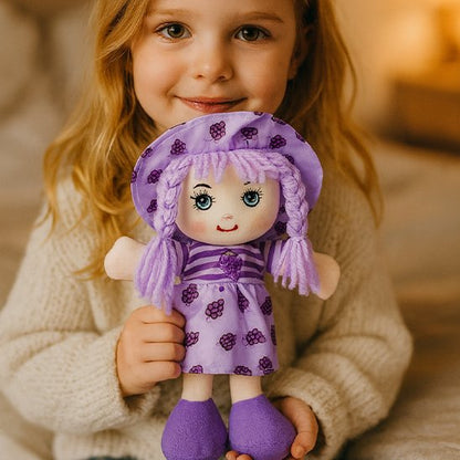 Poupée chiffon servant de doudou rassurant pour enfant