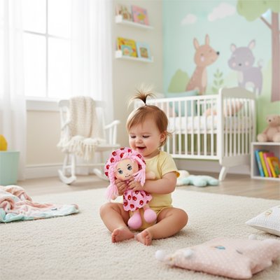 Poupée de chiffon l'amie des bébés