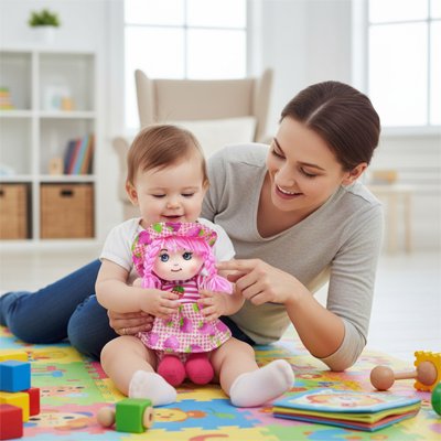 Poupée de chiffon  pour chambre de bébé     