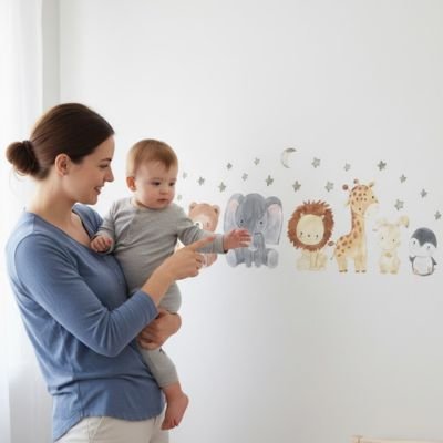 Stickers muraux adaptés à l’univers de la chambre enfant