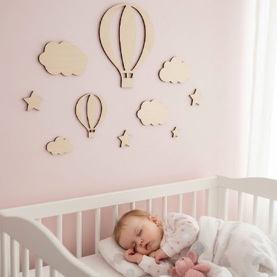 Stickers muraux adaptés à l’univers de la chambre enfant