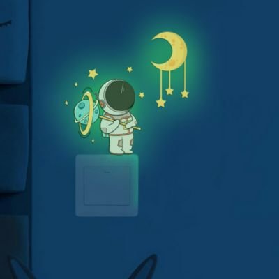 Stickers muraux chambre utilisés pour personnaliser un mur