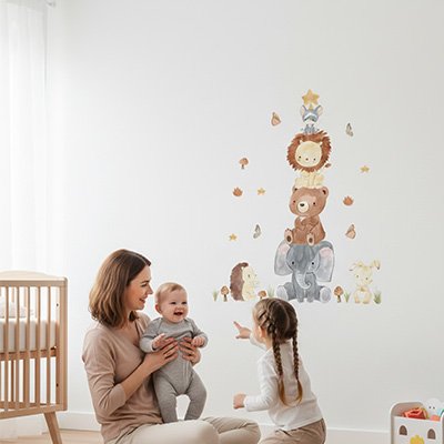 Stickers muraux enfant adaptés à l’univers de la chambre enfant 