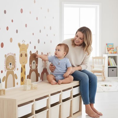Stickers muraux enfant adaptés à l’univers de la chambre enfant