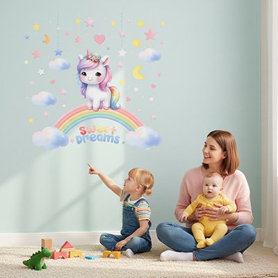Stickers muraux enfant adaptés à l’univers de la chambre enfant