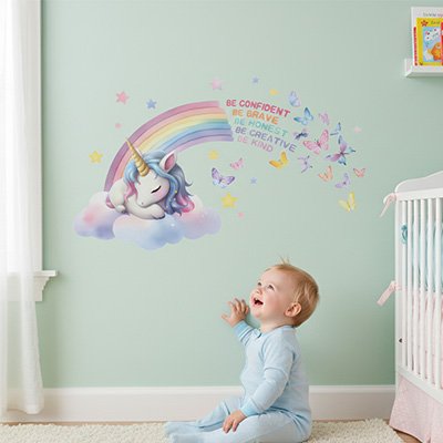Stickers muraux enfant adaptés à l’univers de la chambre enfant