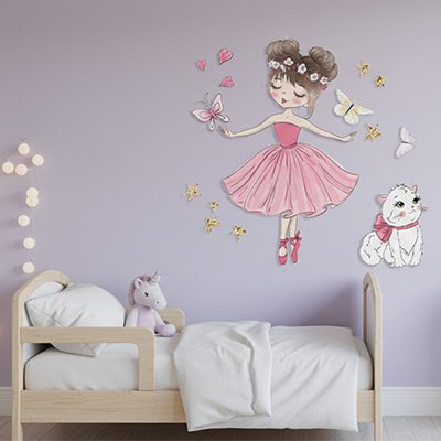 Stickers muraux enfant colorés pour décoration intérieure