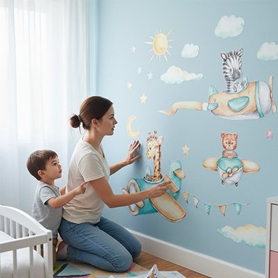 Stickers muraux enfant pour chambre enfant