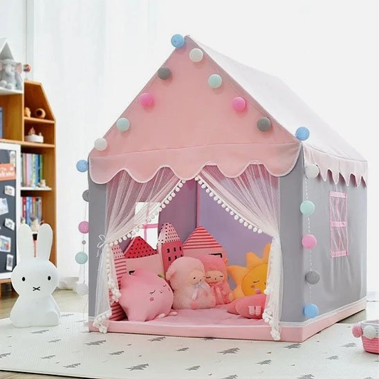 Tente enfant décorative pour chambre ou salle de jeux