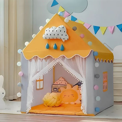 Tente enfant intégrée à l’univers décoratif de la chambre