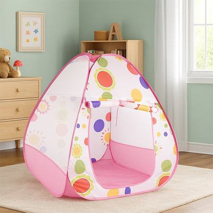 Tente enfant intérieure et extérieure, facile à monter pour jeux à la maison ou au jardin