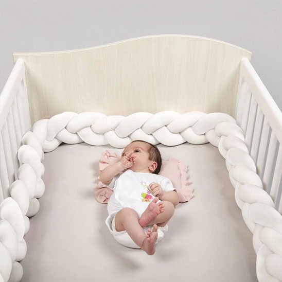 Tresse de lit décorative pour chambre bébé