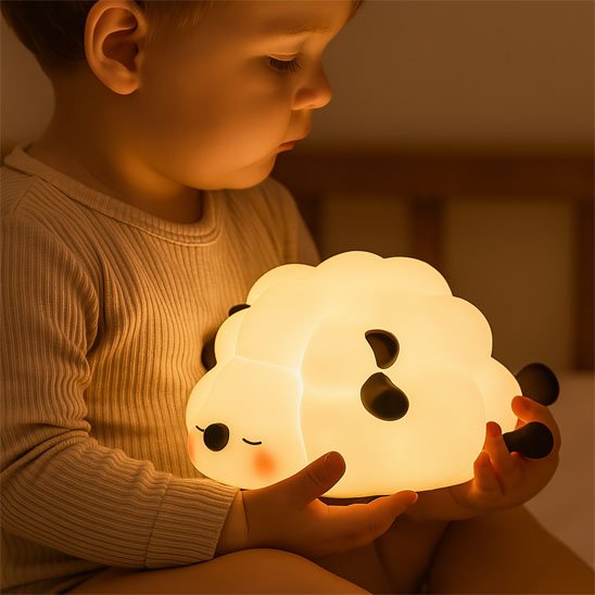 Veilleuse bébé décorative adaptée à la chambre enfant