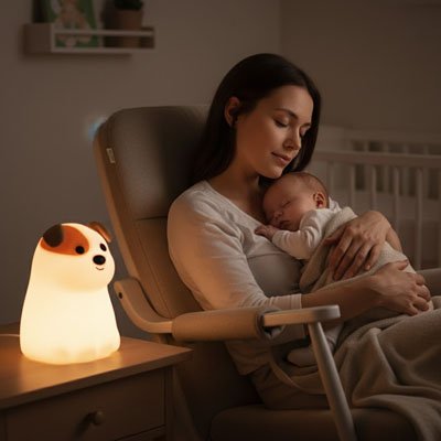 Veilleuse bébé  sécurité enfant