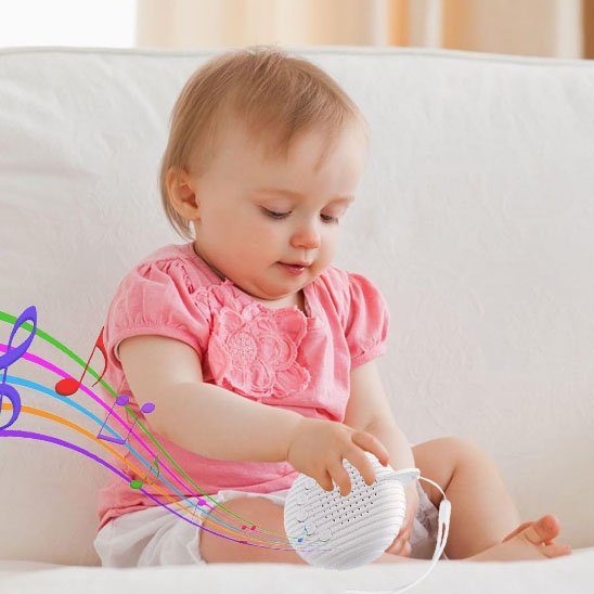 Veilleuse bruit blanc utilisée pour créer une ambiance calme au coucher